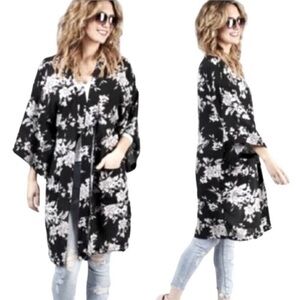 Spiritual Gangster Maya Floral Kimono Robe - Excellent Condition